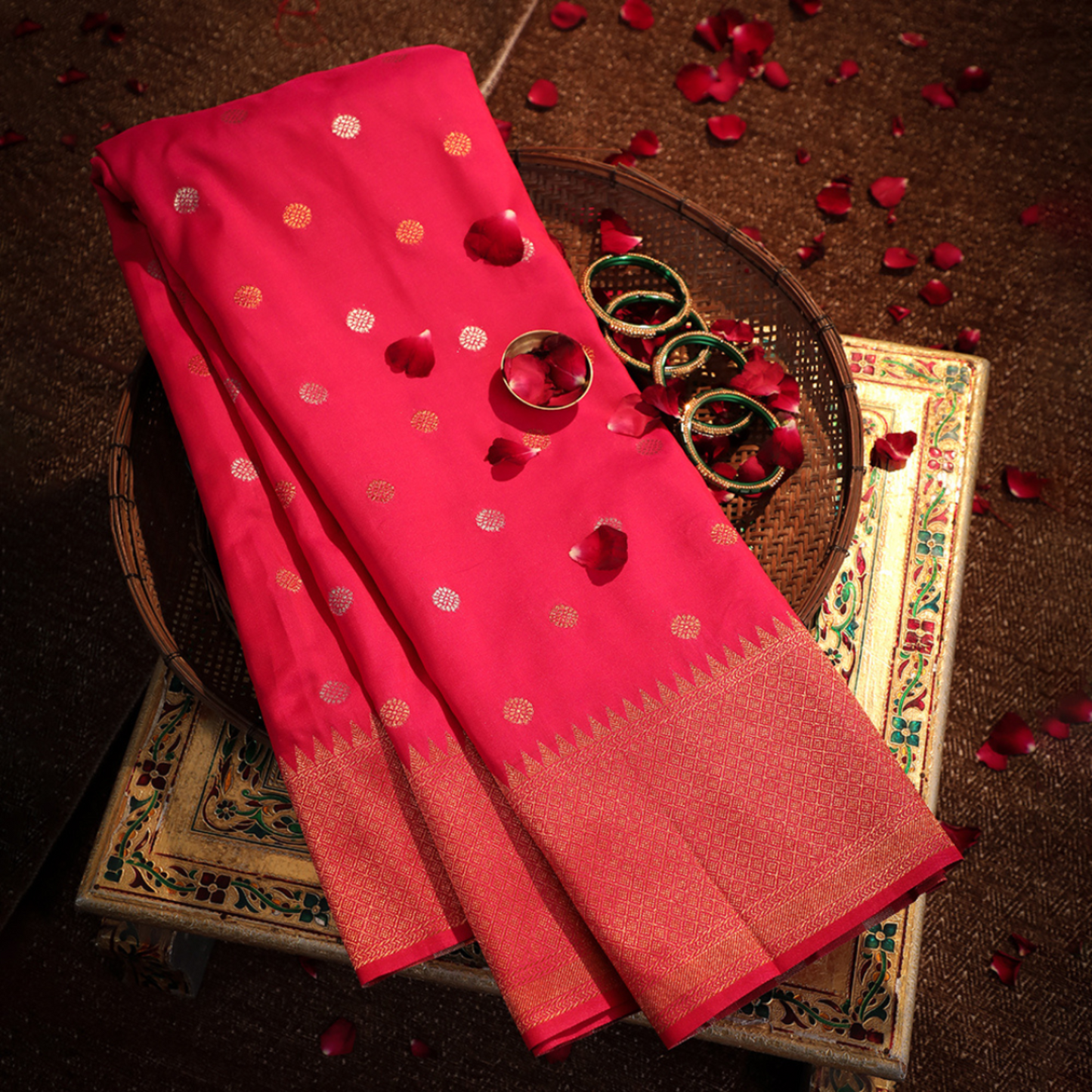 Buy Banarasee Katan Silk at Affordable price