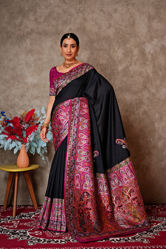 Regal Charm of Pattola Kantan Silk Sarees - Jagmohini