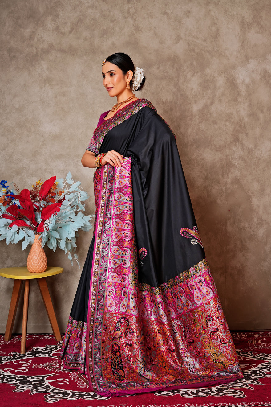 Regal Charm of Pattola Kantan Silk Sarees - Jagmohini