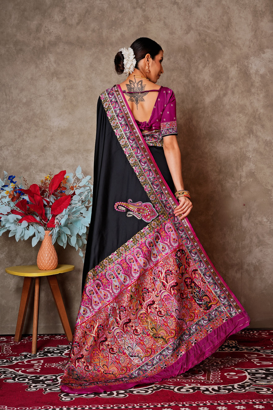 Regal Charm of Pattola Kantan Silk Sarees - Jagmohini