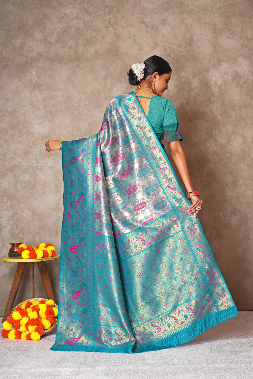 Celebrate Tradition: Wedding Silk Sarees for Brides (Copy) - Jagmohini