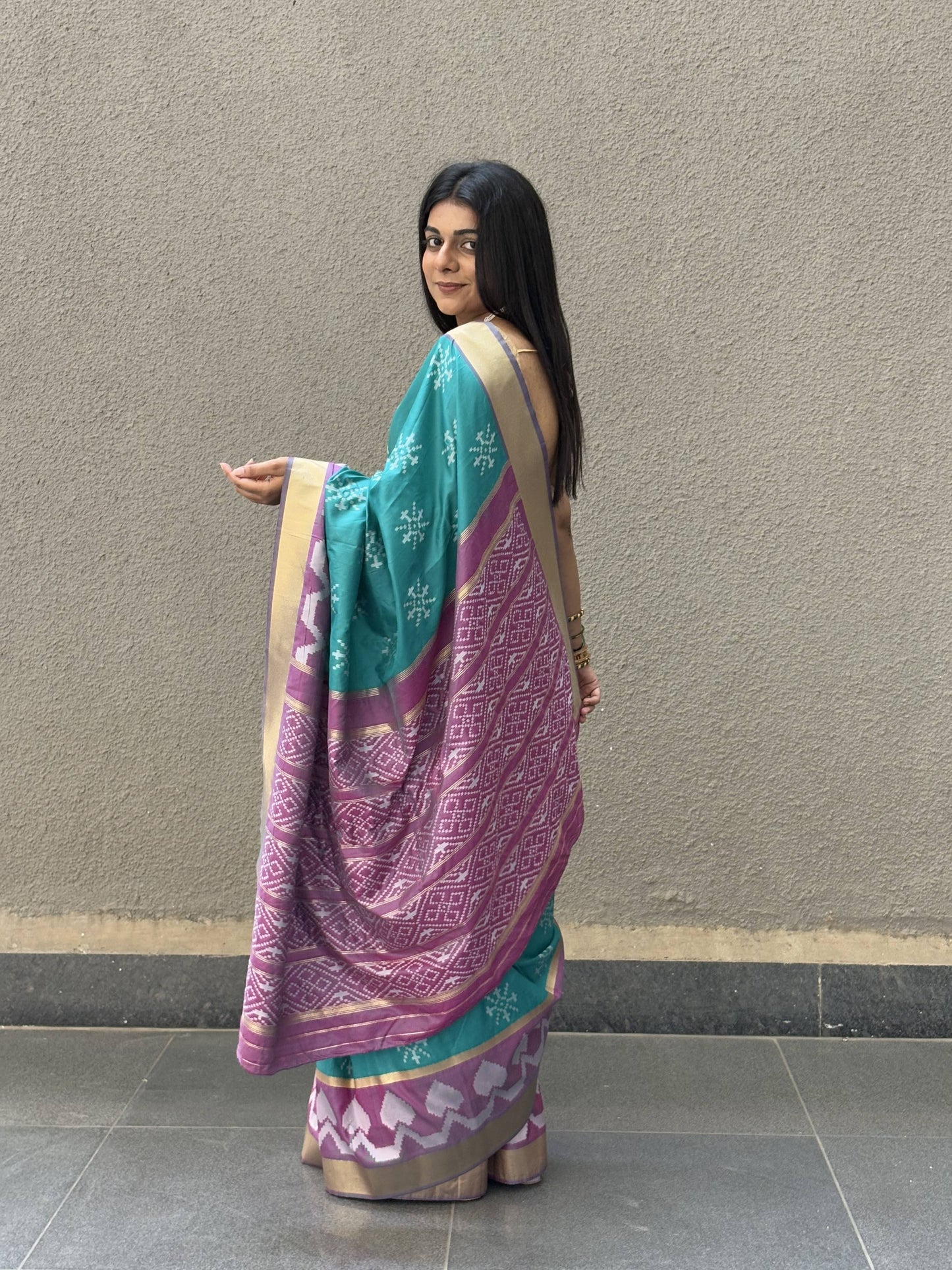 Buy Exclusive Collection of Ikat Silk Sarees - Jagmohini