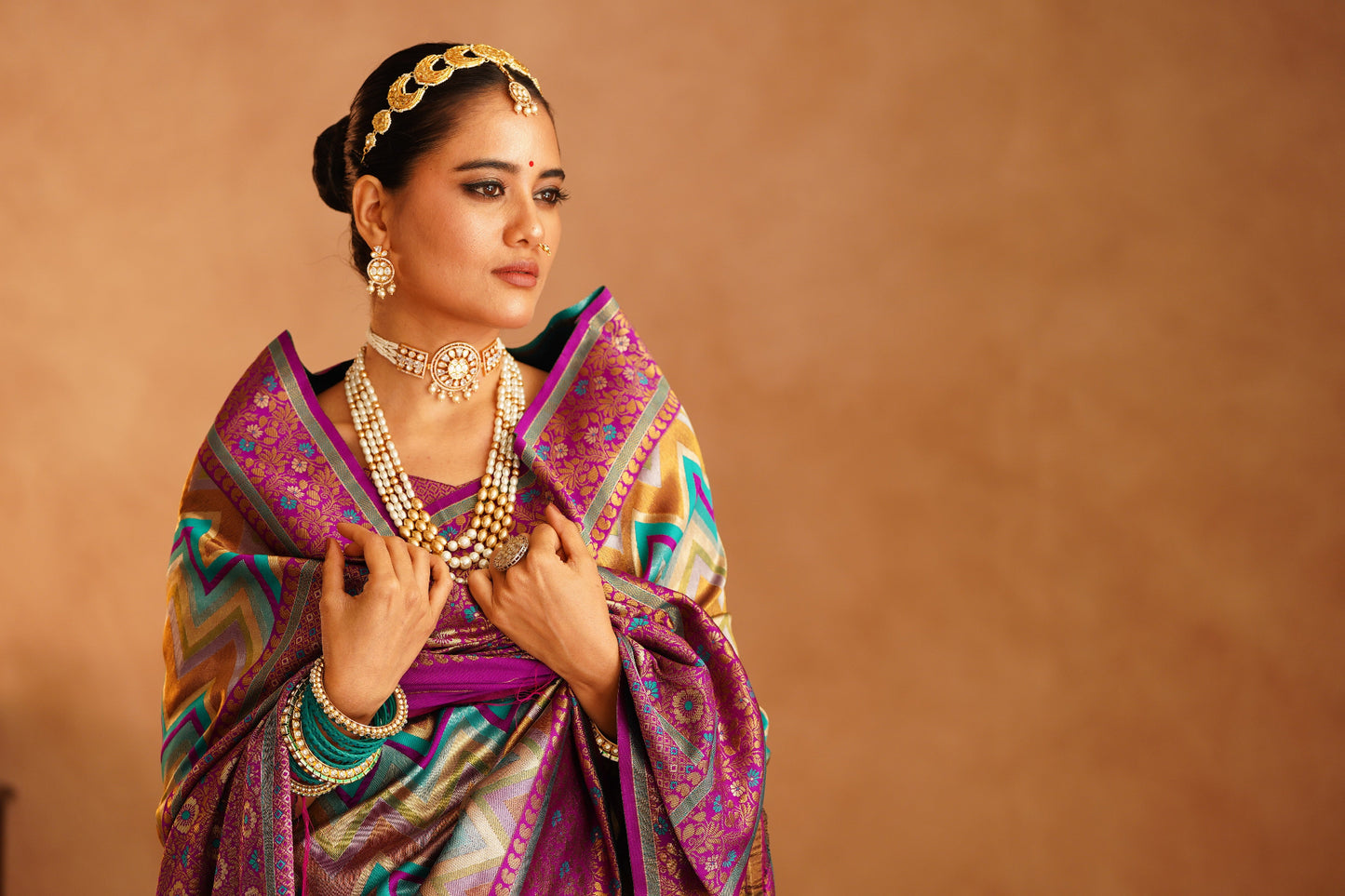 Dharmavaram silk saree perfect for weddings and special occasions