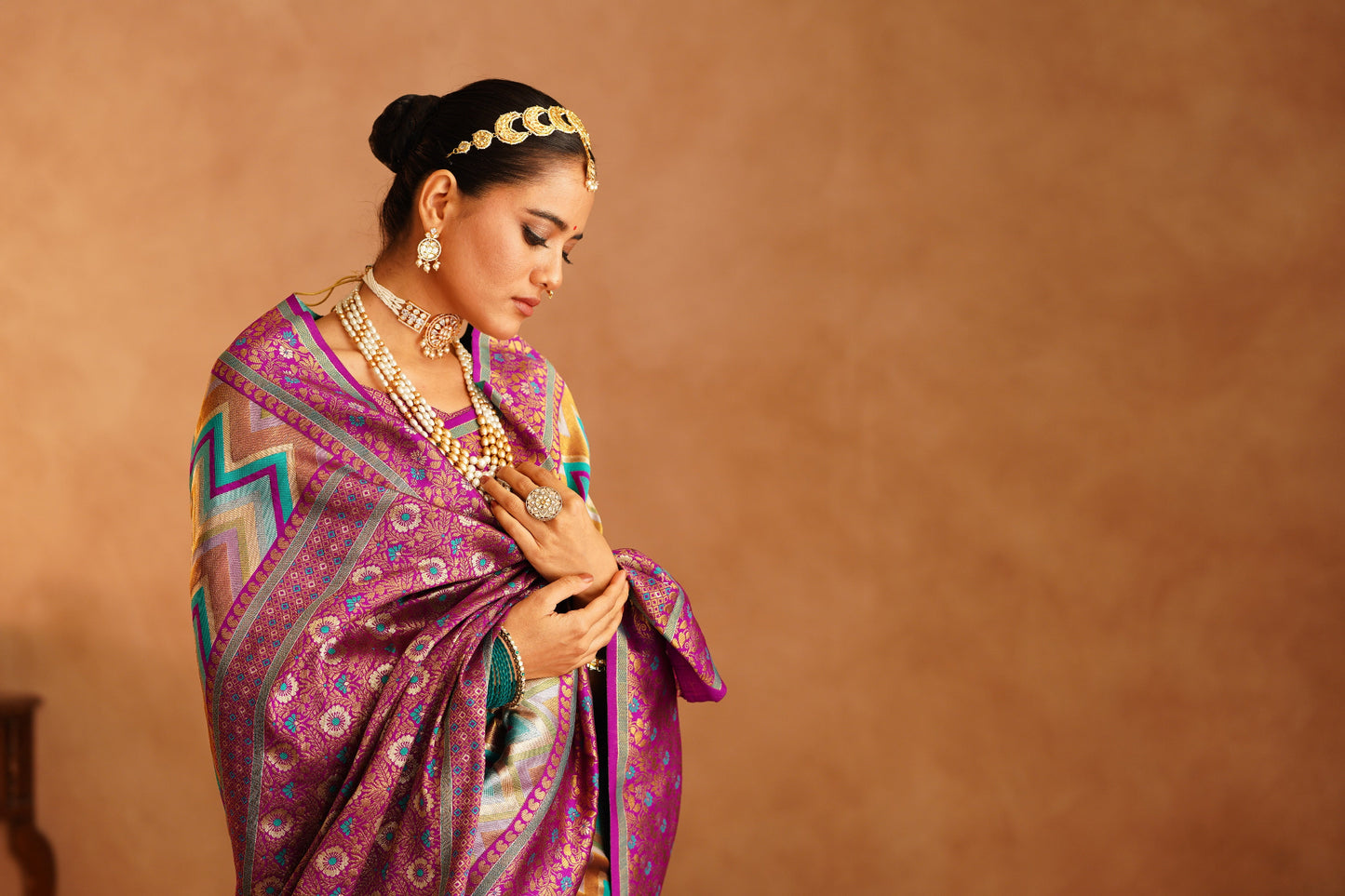 Dharmavaram silk saree perfect for weddings and special occasions