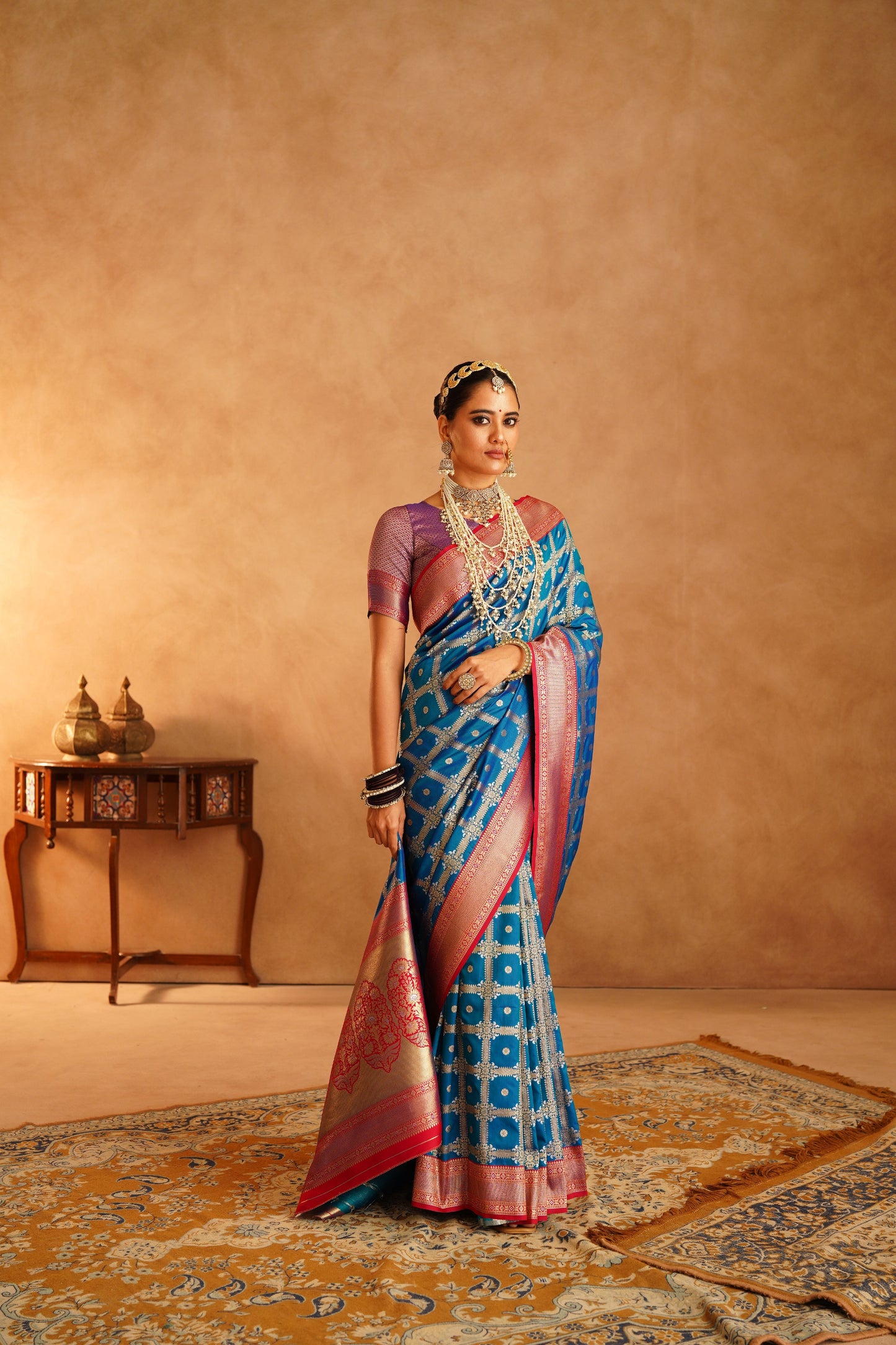 Pure Patola silk saree featuring classic ethnic patterns