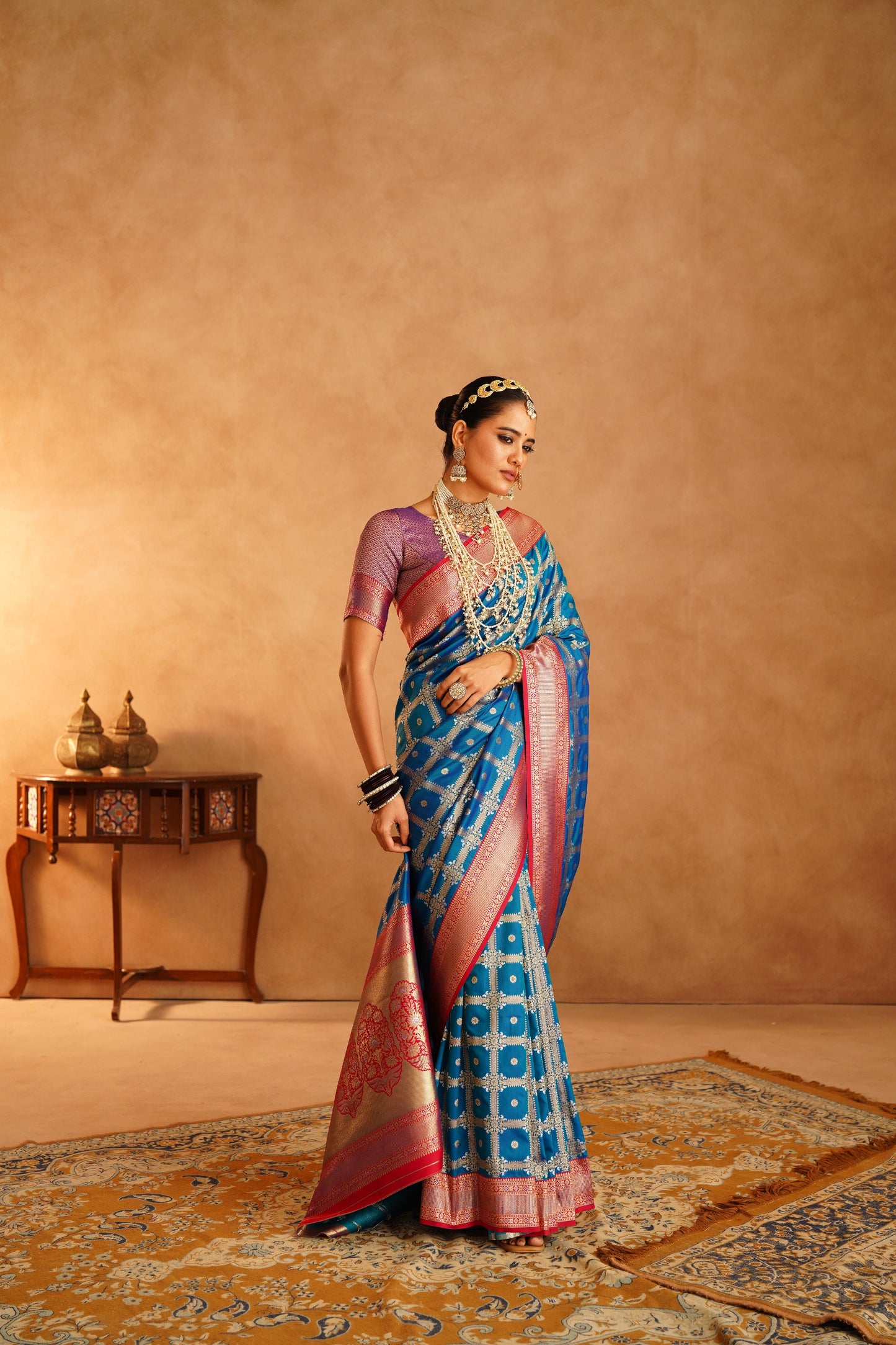 Pure Patola silk saree featuring classic ethnic patterns