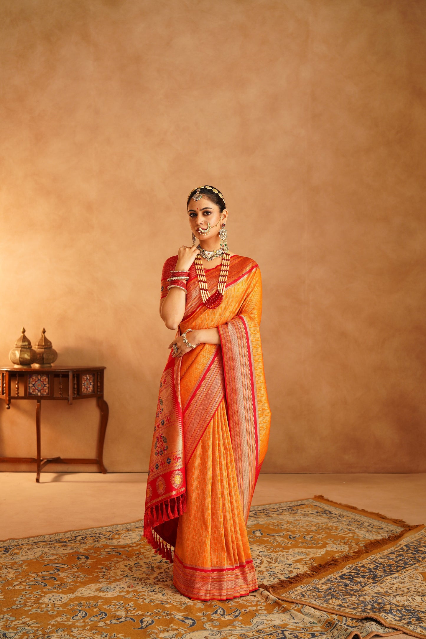 Paithni Katan silk saree perfect for weddings and festivals