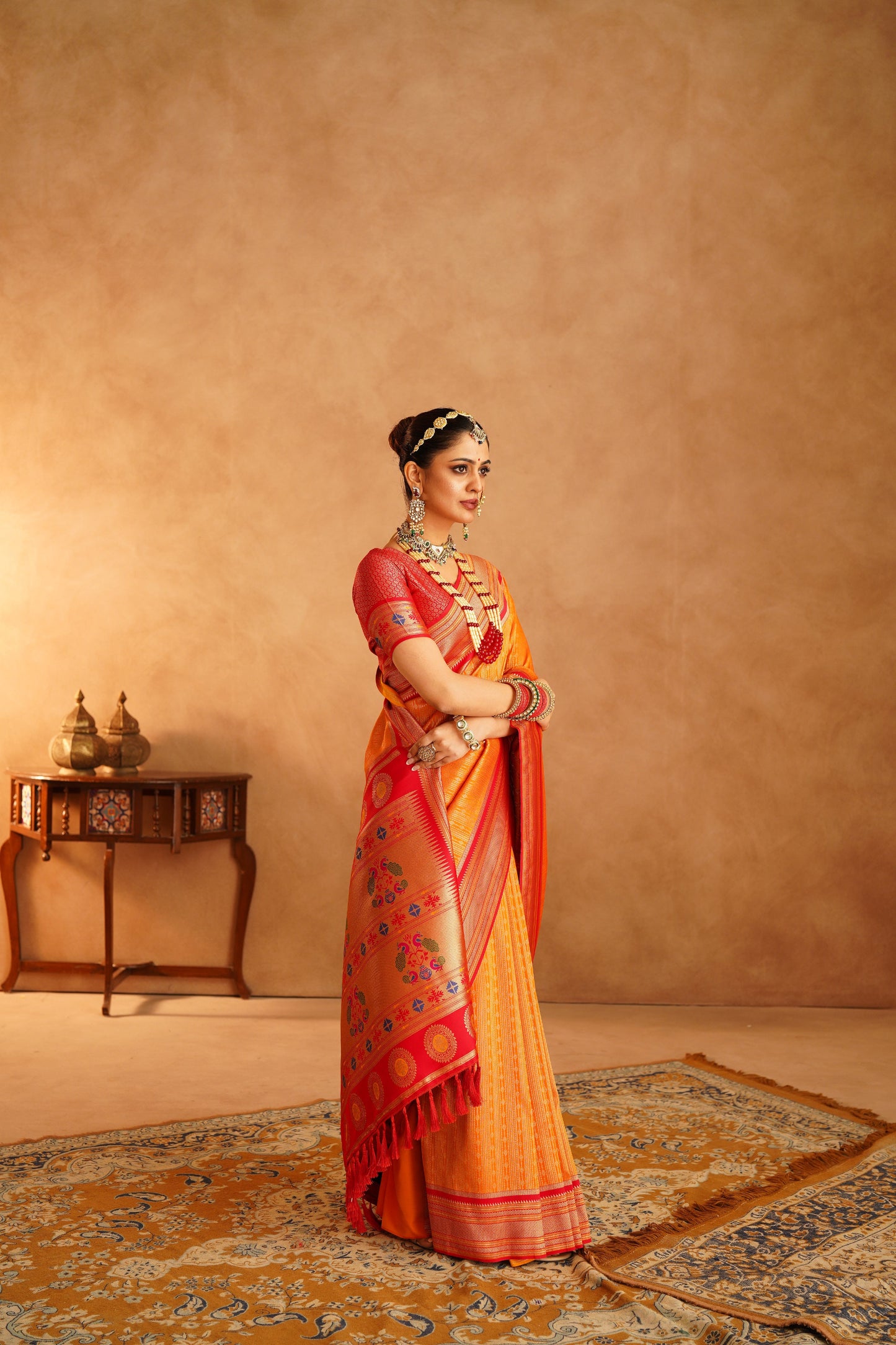 Paithni Katan silk saree perfect for weddings and festivals