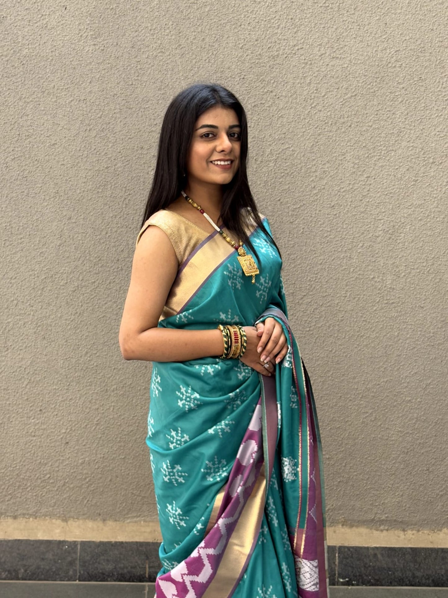 Buy Exclusive Collection of Ikat Silk Sarees - Jagmohini
