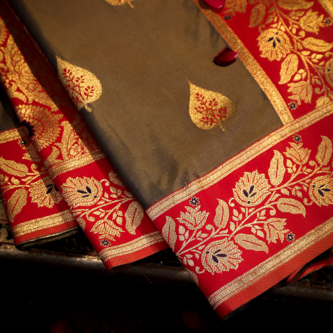 Soft Silk Katan Saree with Anmol Jari 1 - Jagmohini