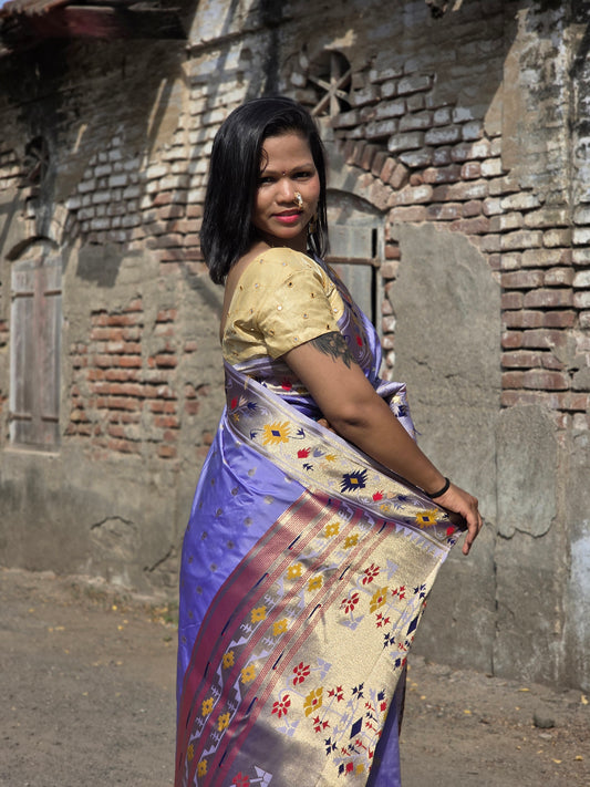 Royal Pure Paithani Silk Saree – Traditional Elegance for Every Occasion