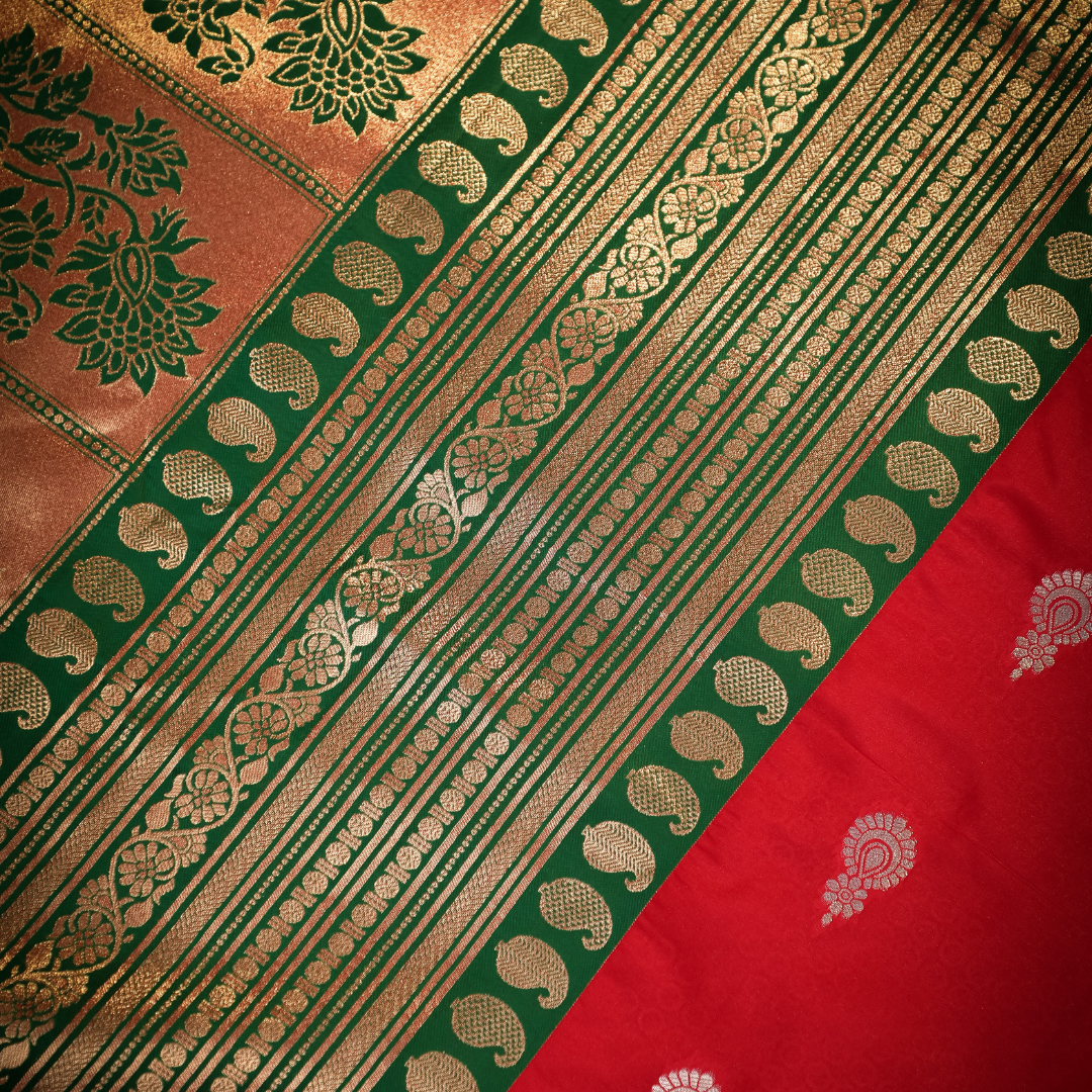 Soft Silk Katan Saree with Anmol Jari 3 - Jagmohini