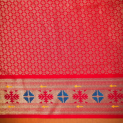 Traditional Paithani Saree with Anmol Jari and Meenakari 1 - Jagmohini