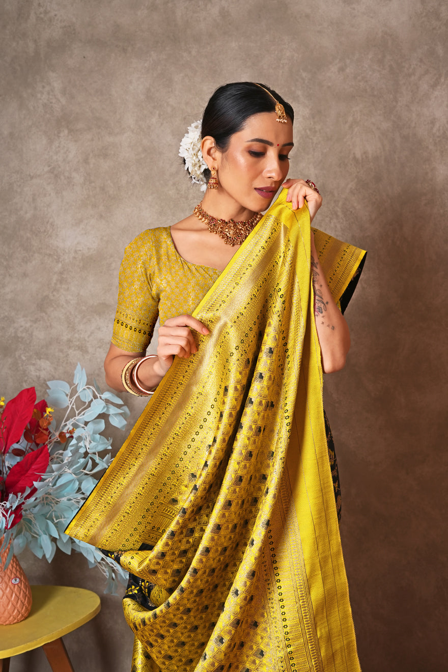 Designer Kantan Silk Saree – Ethnic Charm with a Modern Touch