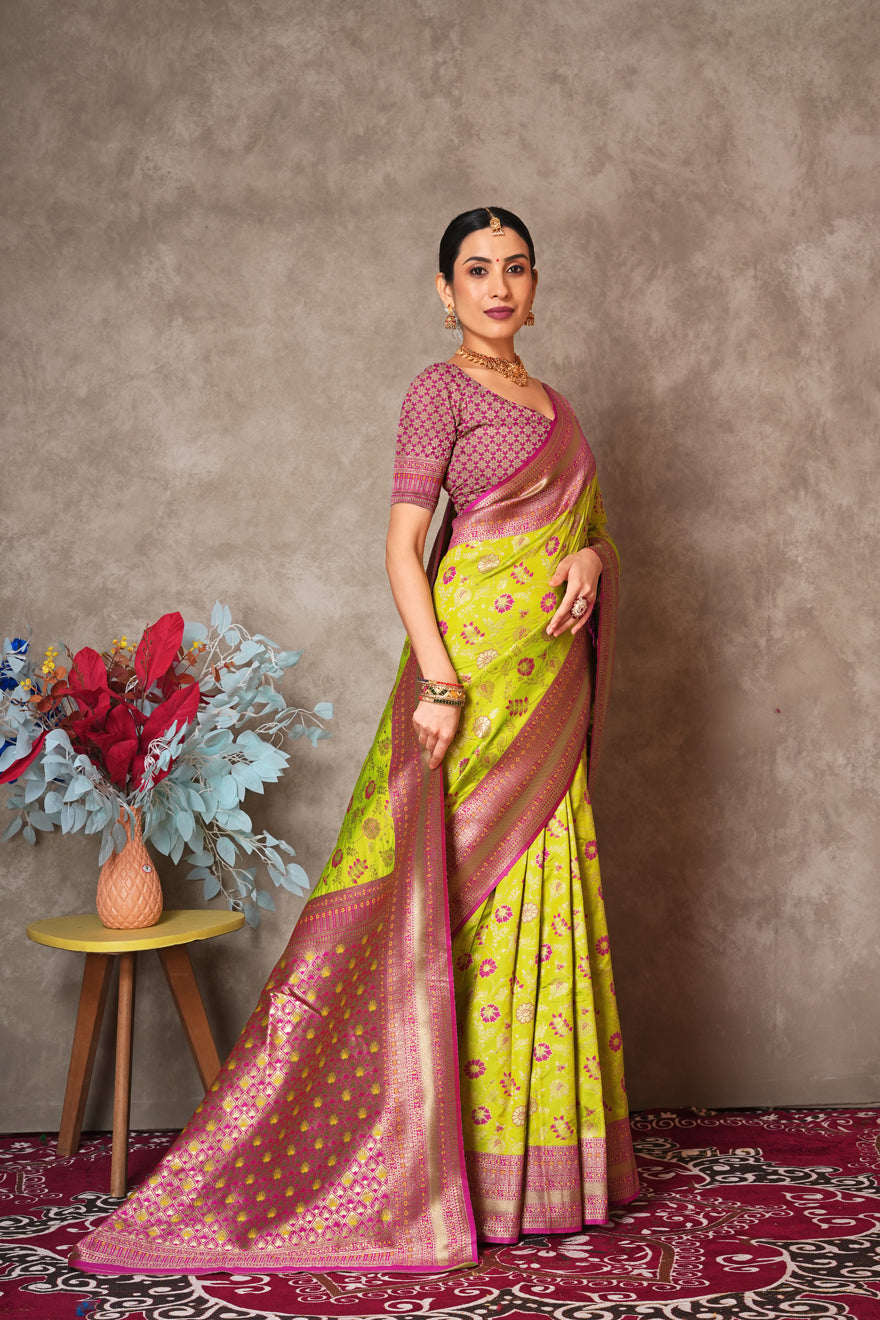 Designer Kantan Silk Saree – Ethnic Charm with a Modern Touch