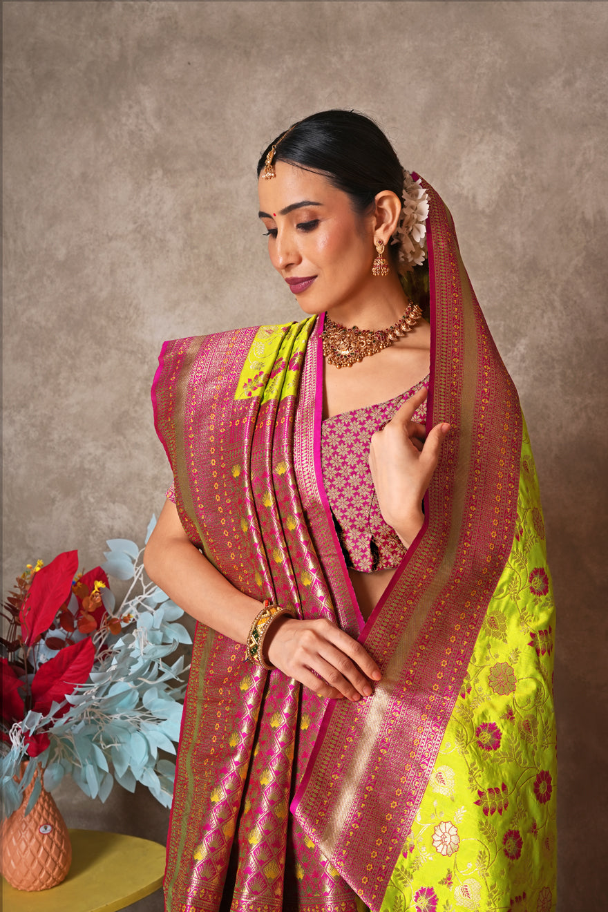 Designer Kantan Silk Saree – Ethnic Charm with a Modern Touch