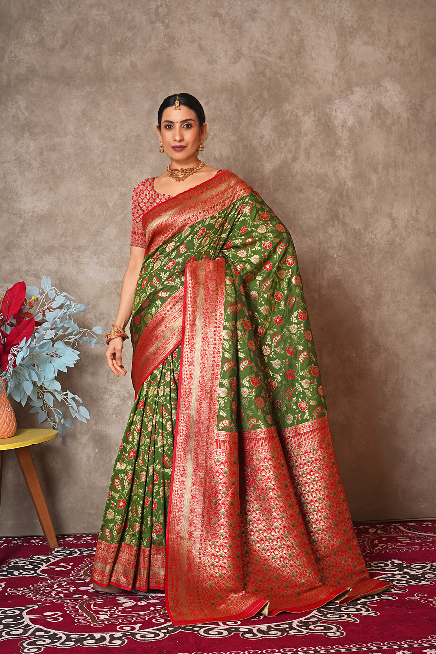 Designer Kantan Silk Saree – Ethnic Charm with a Modern Touch