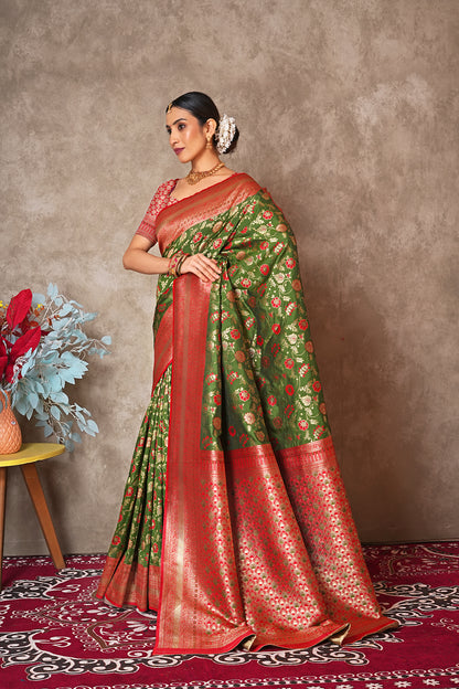Designer Kantan Silk Saree – Ethnic Charm with a Modern Touch