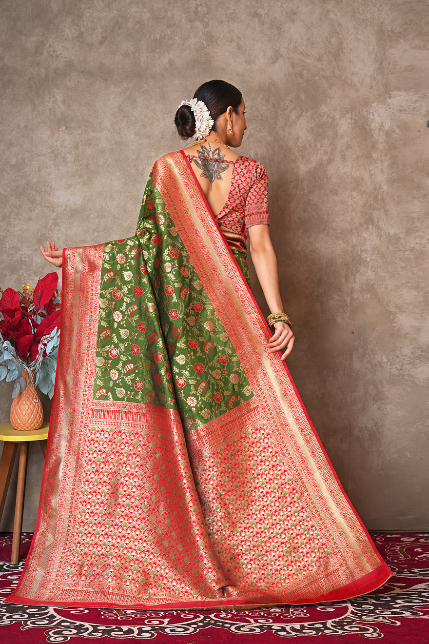 Designer Kantan Silk Saree – Ethnic Charm with a Modern Touch
