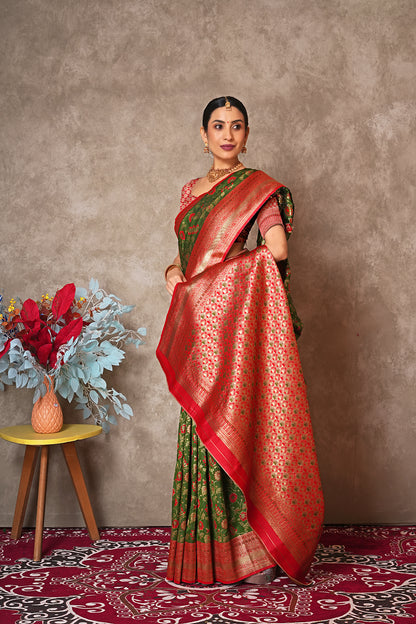 Designer Kantan Silk Saree – Ethnic Charm with a Modern Touch