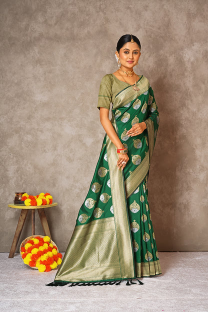 Elegant Kantan Silk Saree – Grace in Every Drape