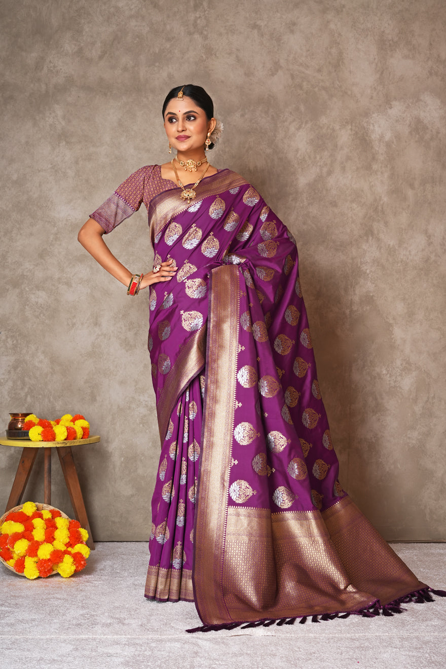 Elegant Kantan Silk Saree – Grace in Every Drape