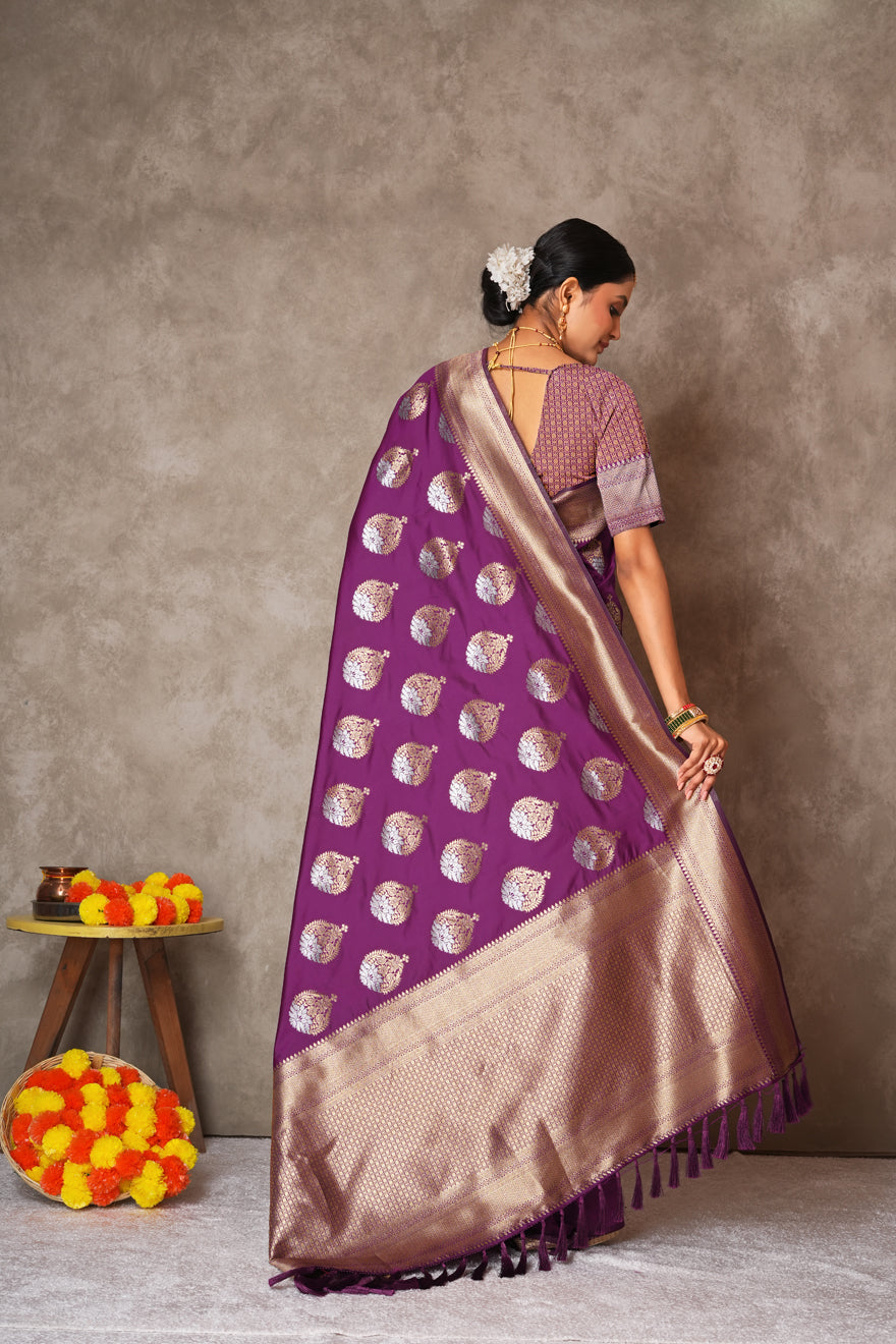 Elegant Kantan Silk Saree – Grace in Every Drape