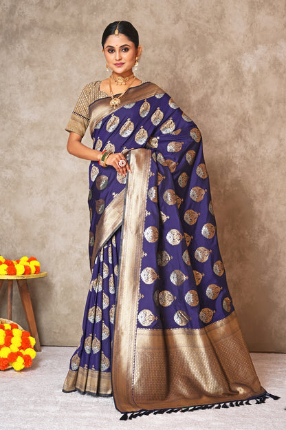 Elegant Kantan Silk Saree – Grace in Every Drape