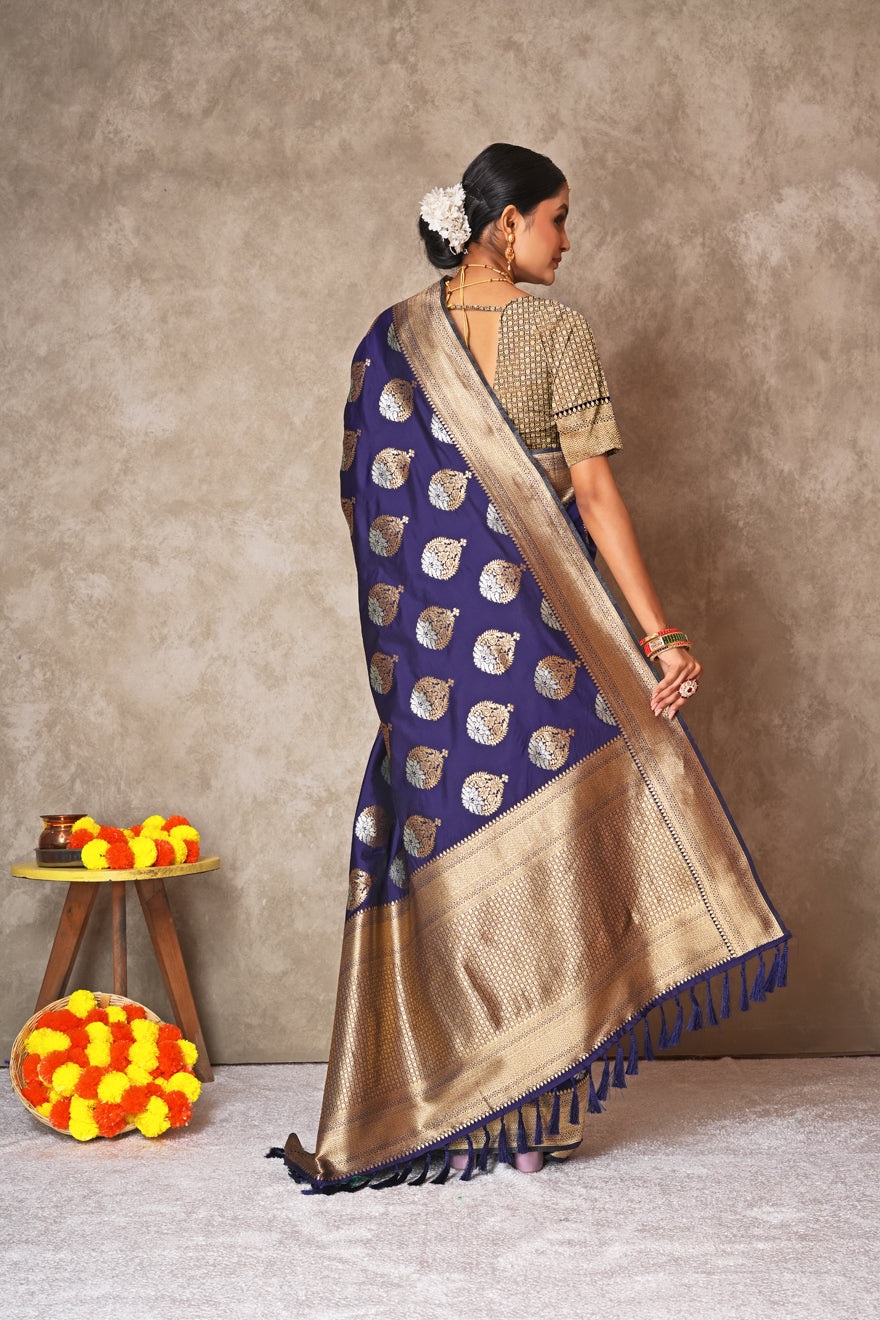 Elegant Kantan Silk Saree – Grace in Every Drape