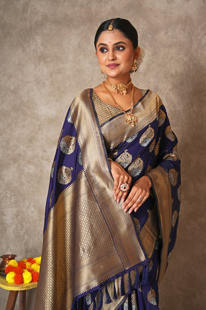 Elegant Kantan Silk Saree – Grace in Every Drape
